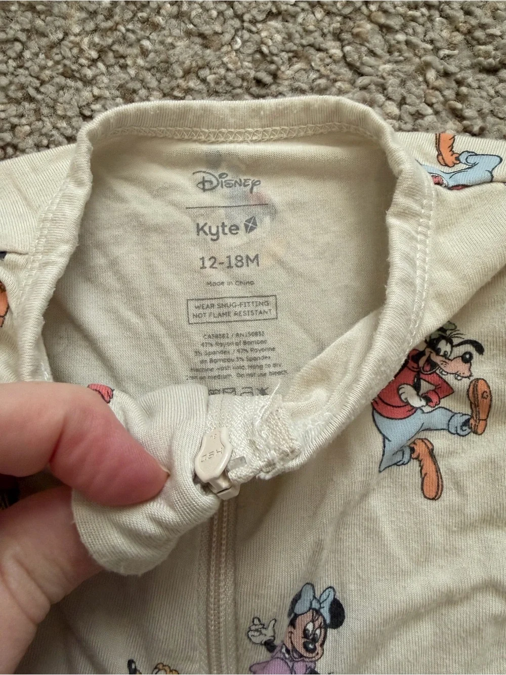 Kyte BABY Romper with Mickey & Friends